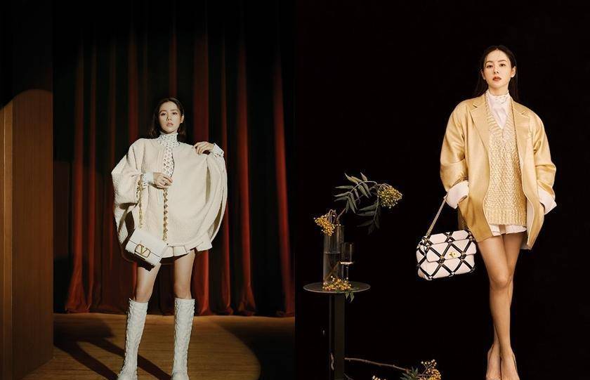 高跟鞋|孙艺珍最新大片撞衫杨幂、唐嫣！满屏逆天长腿「她」最美