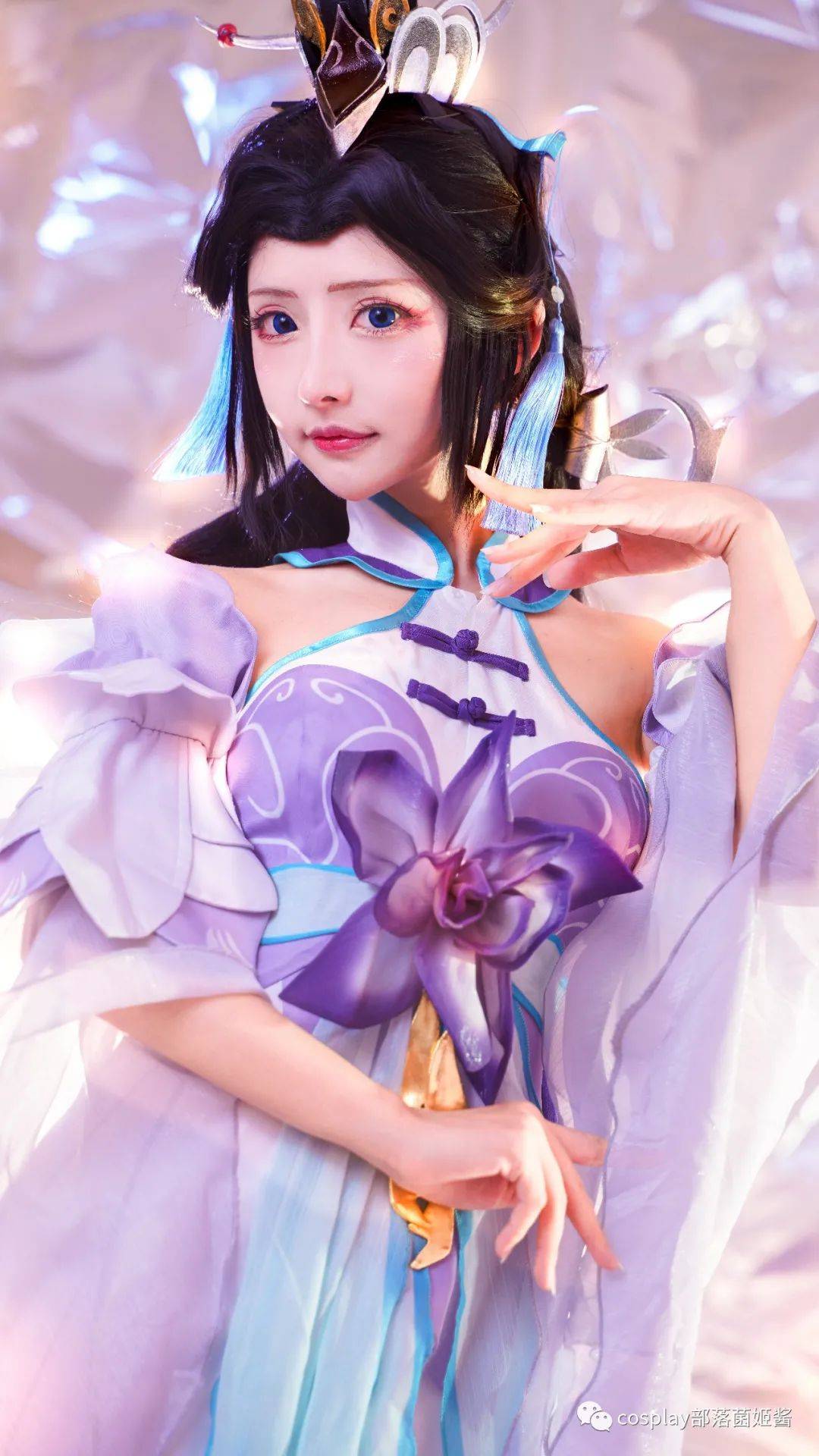 cos:王者荣耀大乔白鹤梁cos正片@紫氯氯