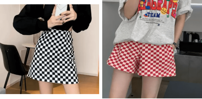 棋盘|爆火的“棋盘格”元素，早秋这样穿，时髦又高级！