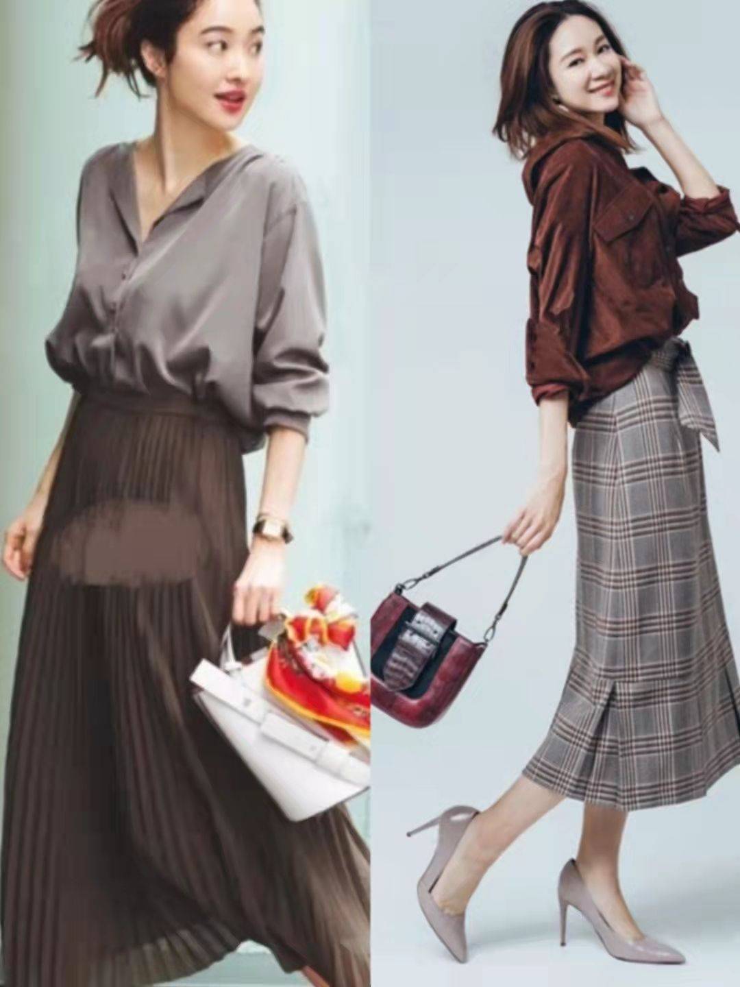 显高|40岁女人可照搬的优雅秋装,掌握这四个搭配技巧,演绎简约气质美