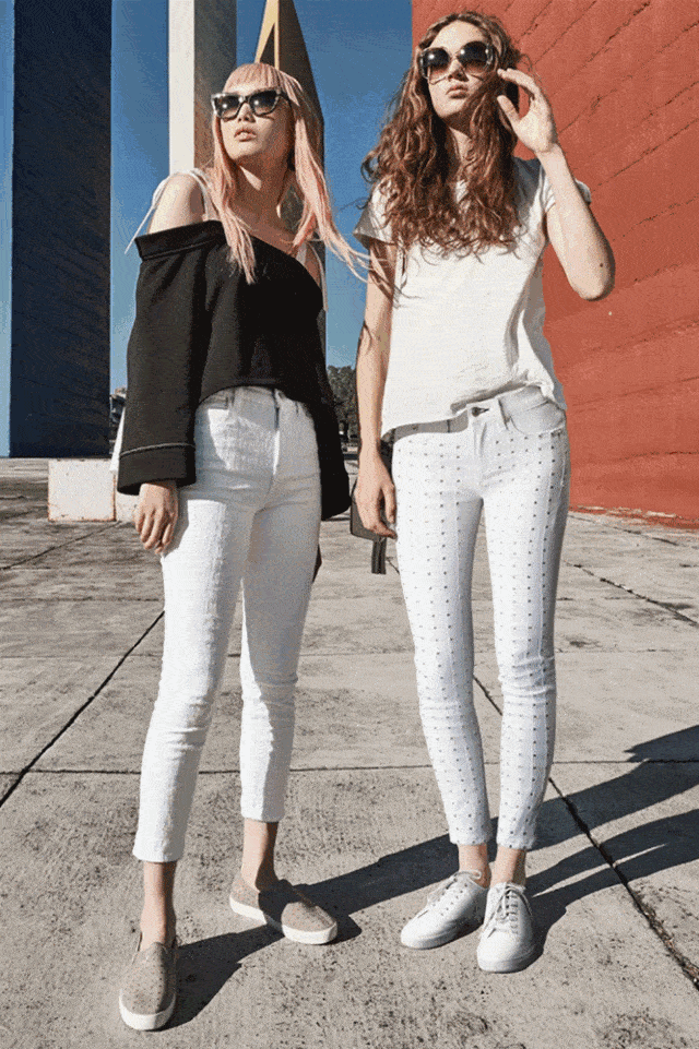 视觉|时尚穿搭 | 9分裤+平底鞋=早秋绝配