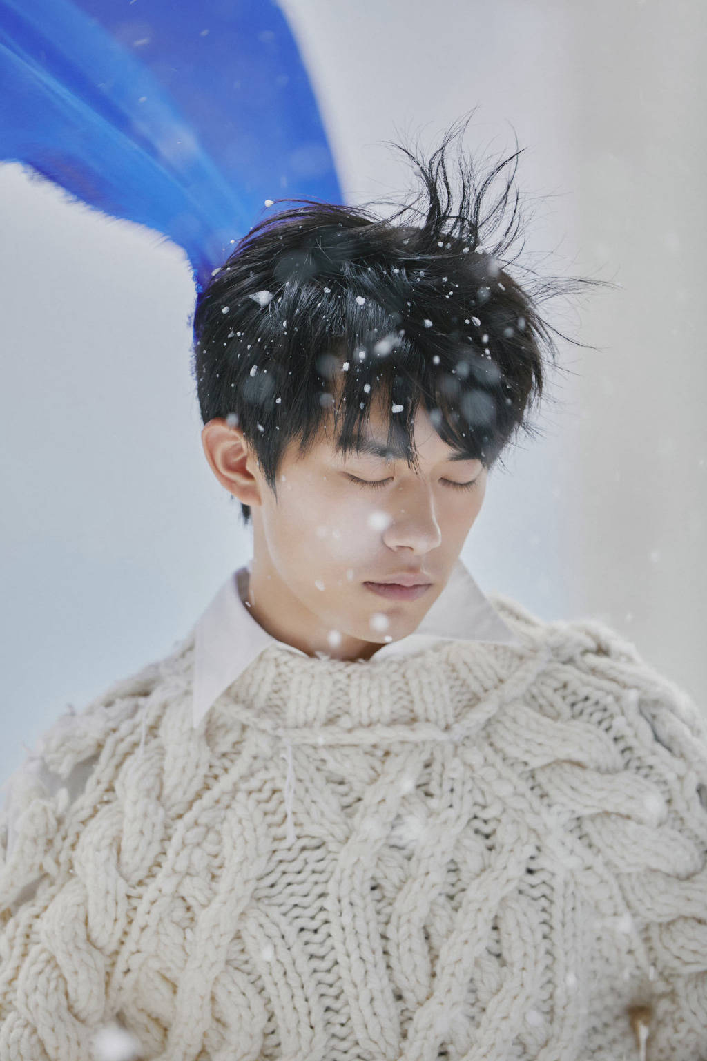白雪|易烊千玺皑皑白雪意境大片