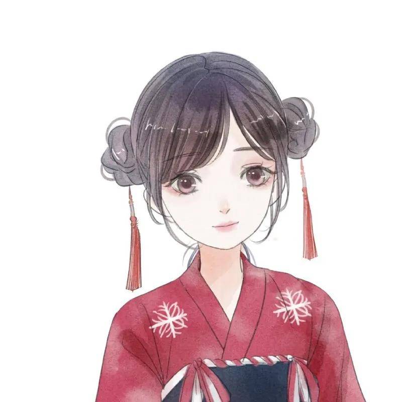 头像|可爱系双人动漫闺蜜头像