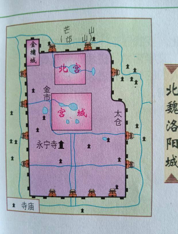 历朝都城图_洛阳城