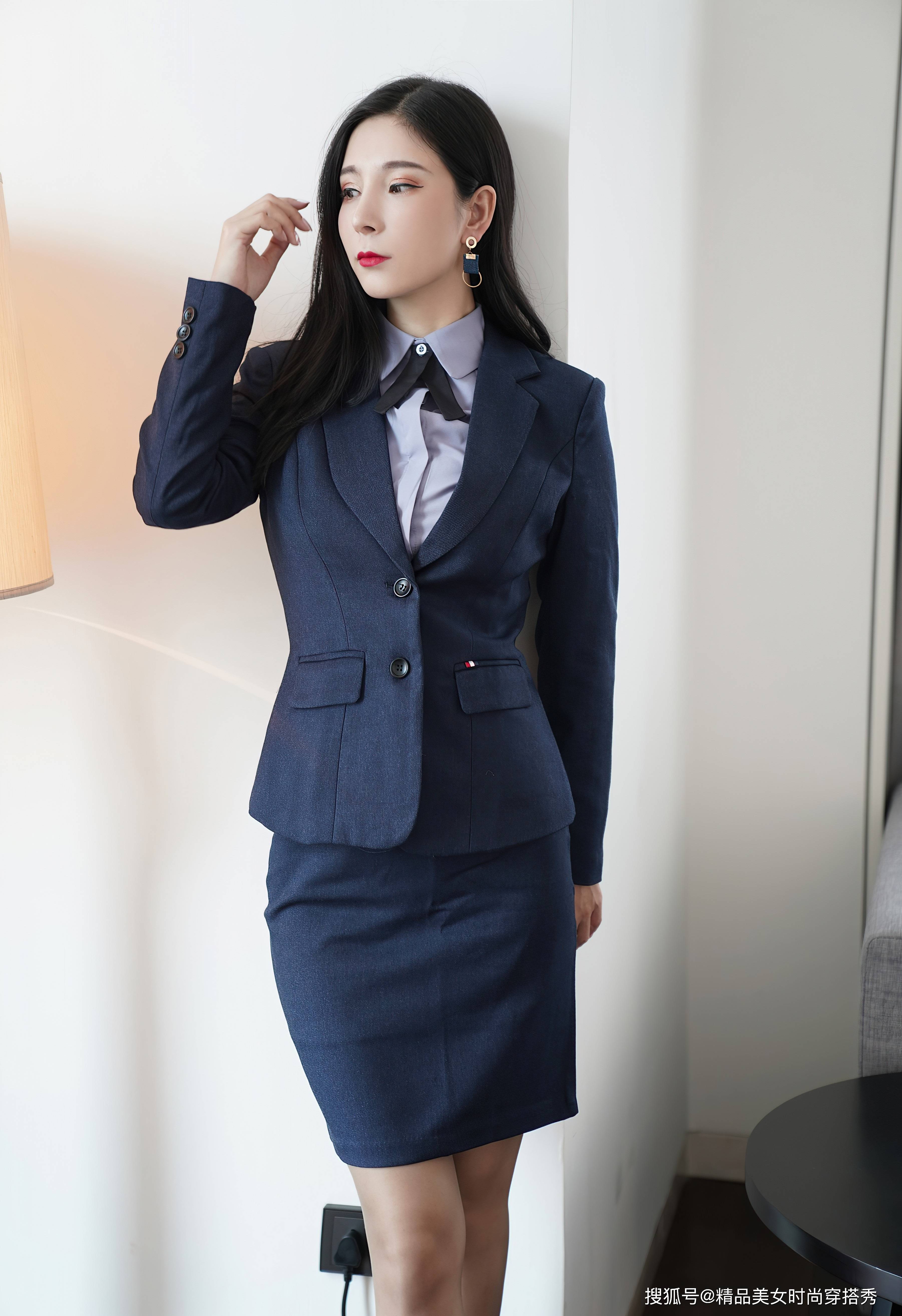黑色|显瘦提升气质的西装套装，可盐可甜，气质十足