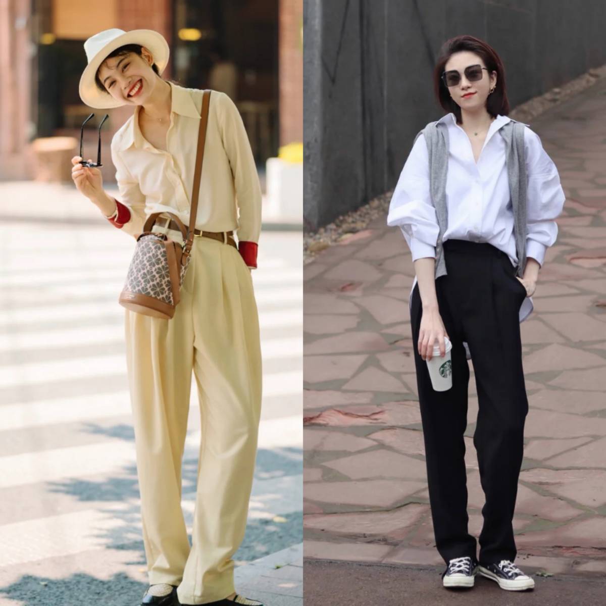 身材|这些秋日休闲look，每套都好时髦！