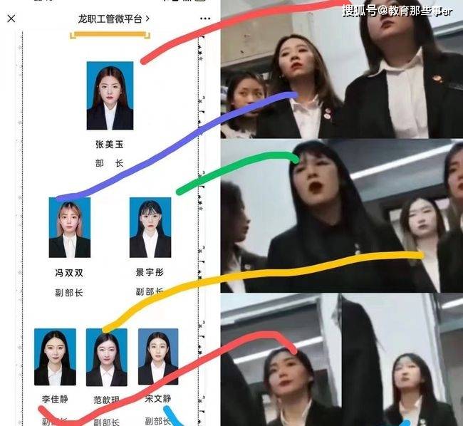 因为一次查寝视频,职业技术学院的部长张美玉被大家知晓.