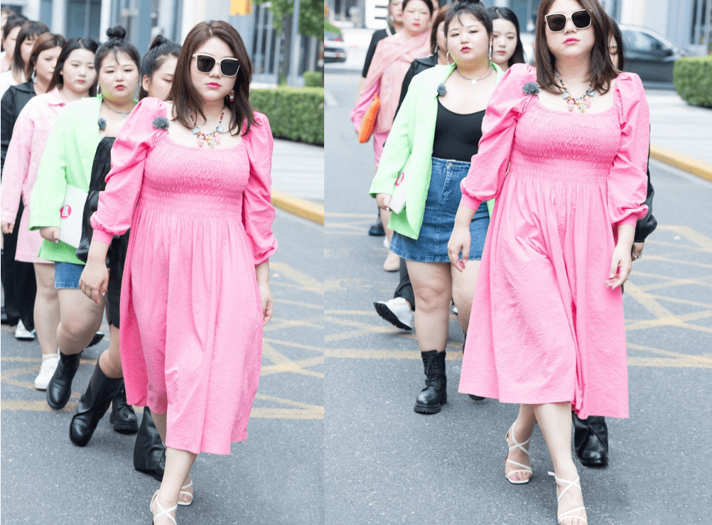 身材|虽然杨天真没有一张高级脸,也没有纤细的身材,可穿长裙就是好看