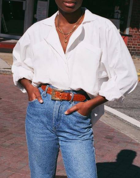 美人|杨采珏穿衬衫是法式美人,怎么我穿就成了法式土狗?