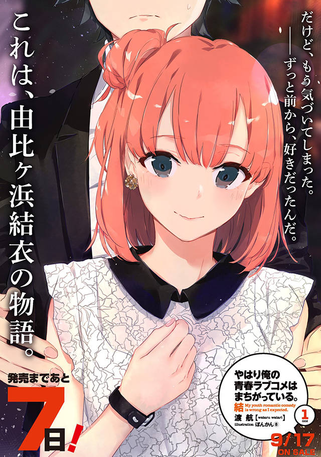 Tosaka|轻小说《我的青春恋爱物语果然有问题：结》公开宣传插图