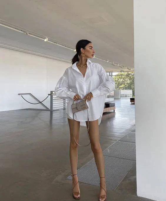 美人|杨采珏穿衬衫是法式美人,怎么我穿就成了法式土狗?