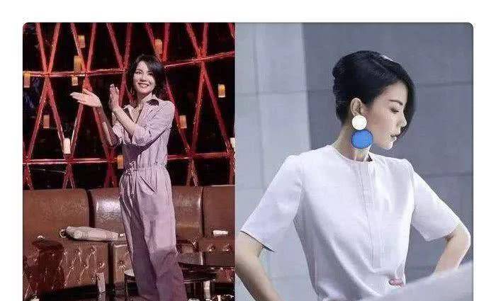 黑色|王菲终于现身，bob头配连体裤又美又酷，50岁看起来只有20