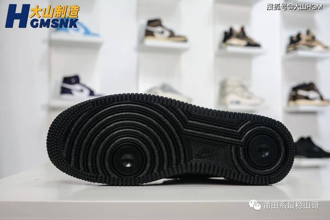 色调|?【大山制造】耐克Nike Air Force 1 Low 使空军一号黑红色色调 DO6389-001