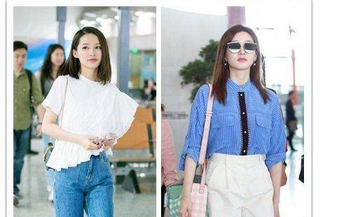 御姐|28岁的李沁清新甜美，大4岁的江疏影一出场，气质上的差别真不小