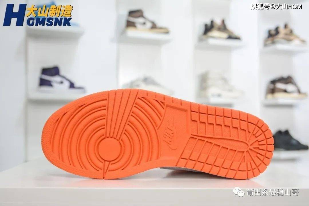 大山|【大山制造】Air Jordan 1 Mid SE AJ1乔丹白橙小扣碎 ?货号:DM3531-800