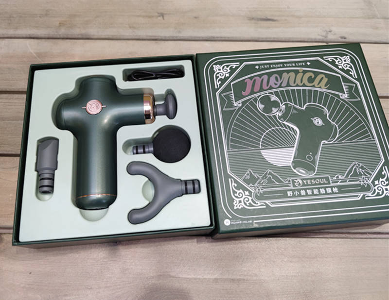 必备|随身按摩必备，华为智慧生态，野小兽X华为随身筋膜枪Monica体验