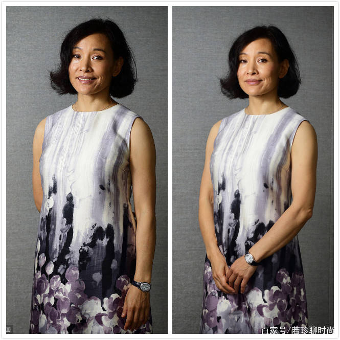 服装 陈冲真实的招人羡慕，拍高清照片不修图，优雅气质完美展露