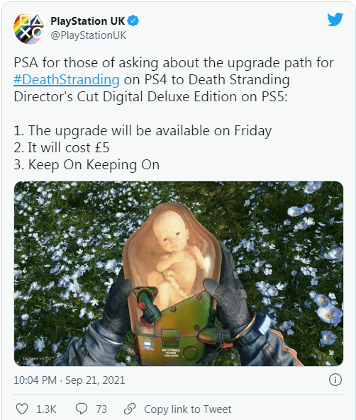 近战|PS4《死亡搁浅》升至导剪版需花费5英镑 可提前支付