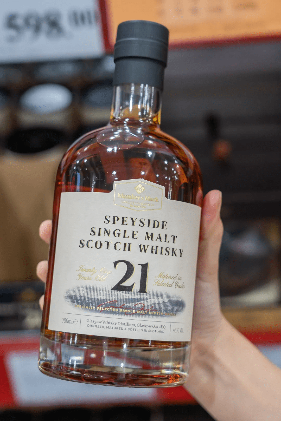 mm苏格兰威士忌21年一度是山姆酒区的"断货王",这次中秋终于回归啦!
