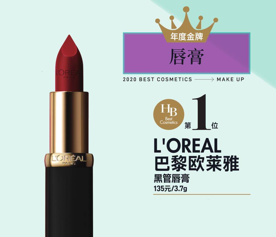 人参HB美妆大赏榜单公布,年度好用的化妆品清单