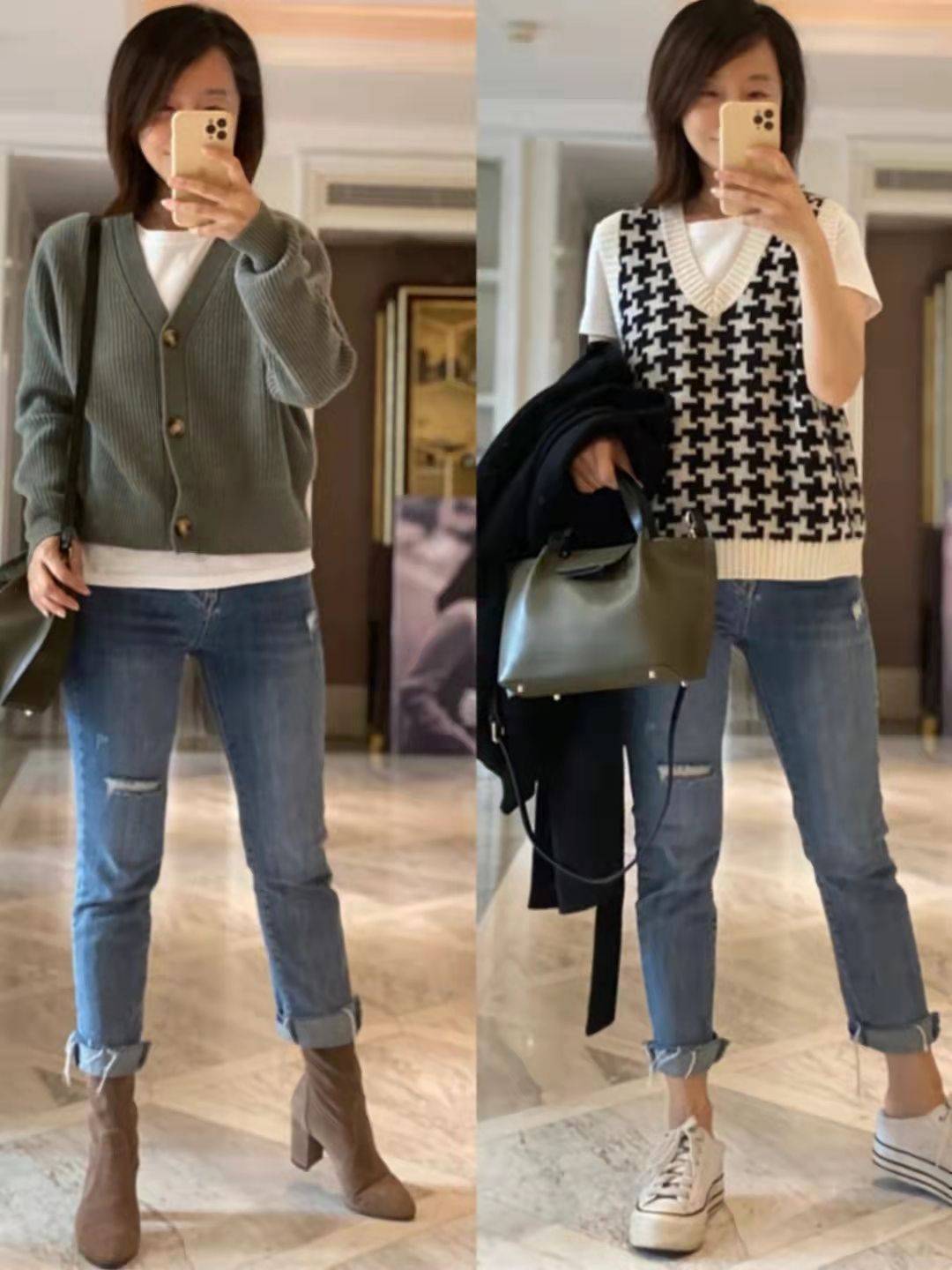 马甲 这才是真正的优雅无关年龄，借鉴4个穿衣要点，年过半百依旧美丽