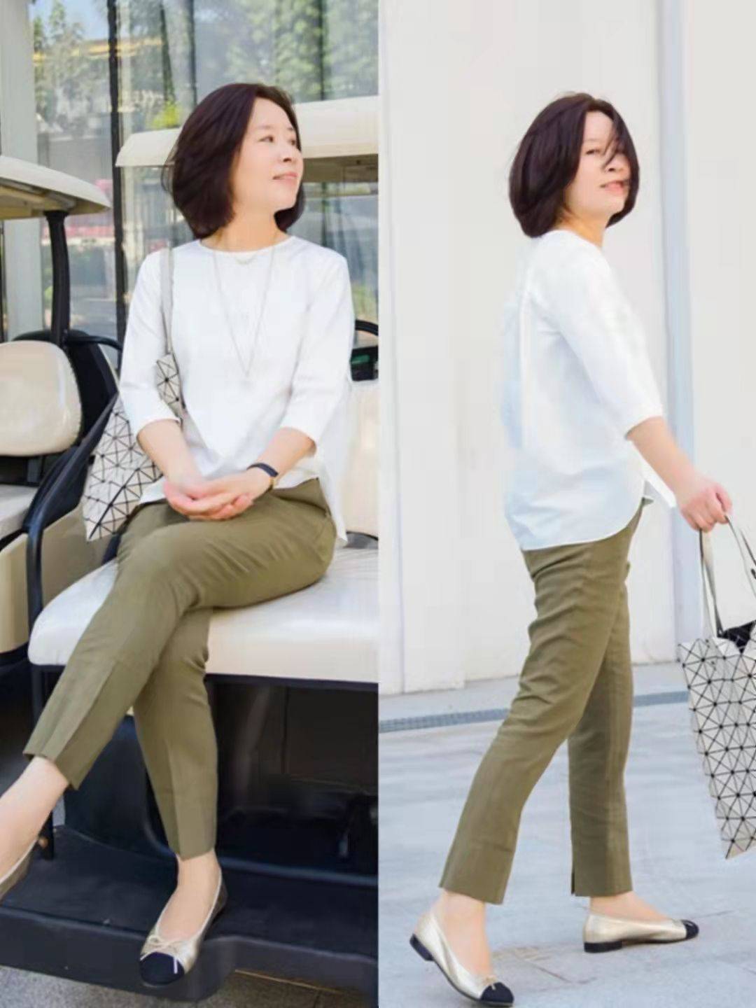 马甲 这才是真正的优雅无关年龄，借鉴4个穿衣要点，年过半百依旧美丽