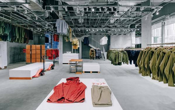 descenteblanc品牌零售空间于中国又添一店入驻深圳万象天地