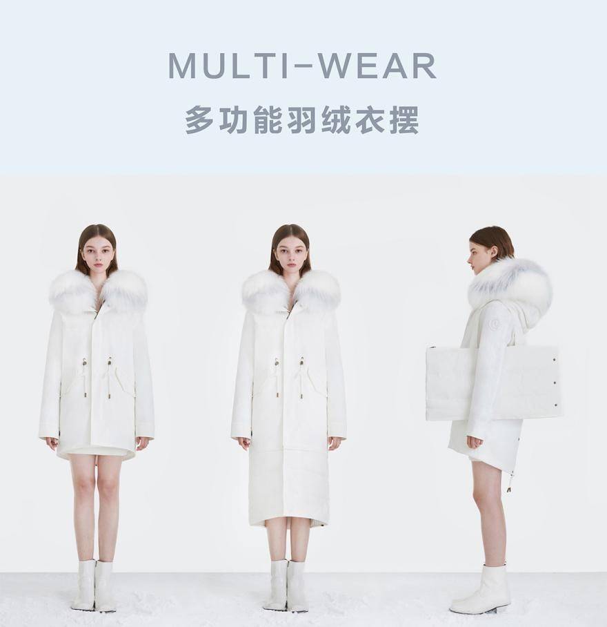 羽绒衣 OZLANA于冰雪幻境开启皮草派克新纪元| 21/22“NEW ERA”