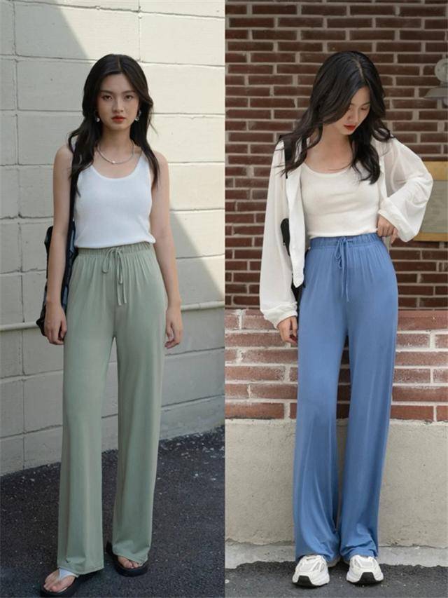 身材 阔腿裤怎么穿好看？18套经典的“搭配指南”送你，直接套用准没错