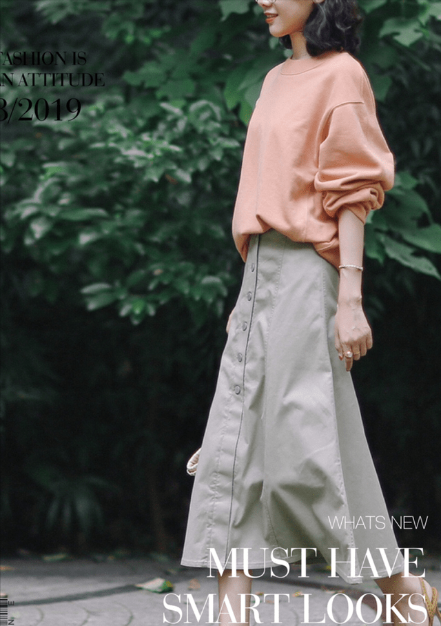 卫衣 如何穿出青春的少女感?配对颜色很重要,让你显得高级又上档次