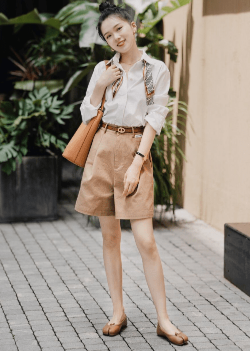 下半身 小个子女生别总穿长裤,试试“下半身失踪”穿搭法,显高又洋气