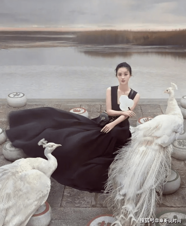 整体 赵丽颖国风封神穿搭，不一样的国风美展现，网友：大爱