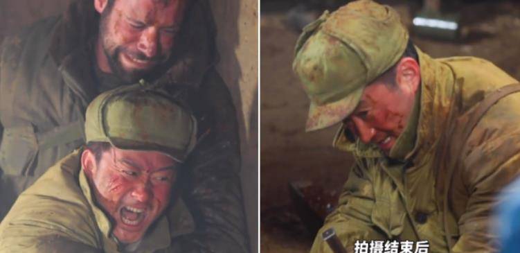 爆破|李晨拍戏被炸到眼睛!吴京扛重物跌倒在地,场面混乱失控被叫停