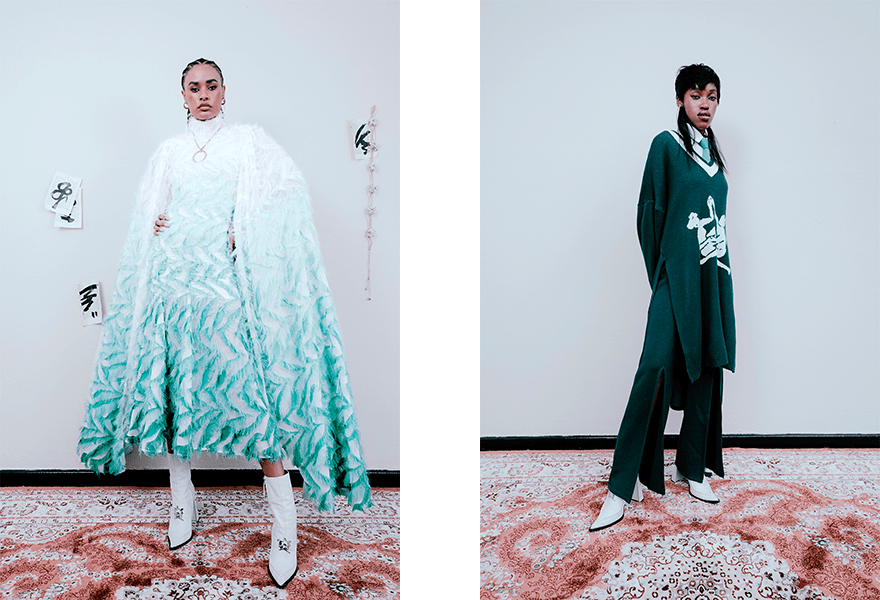 设计 Thebe Magugu 2021秋冬，拒绝单调乏味，做潮流时髦者