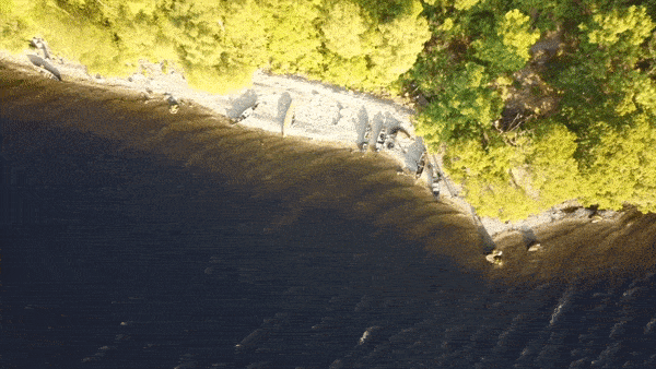 尼斯湖水怪再次现身，被4K无人机拍到！喀纳斯湖水怪也是真的吗？