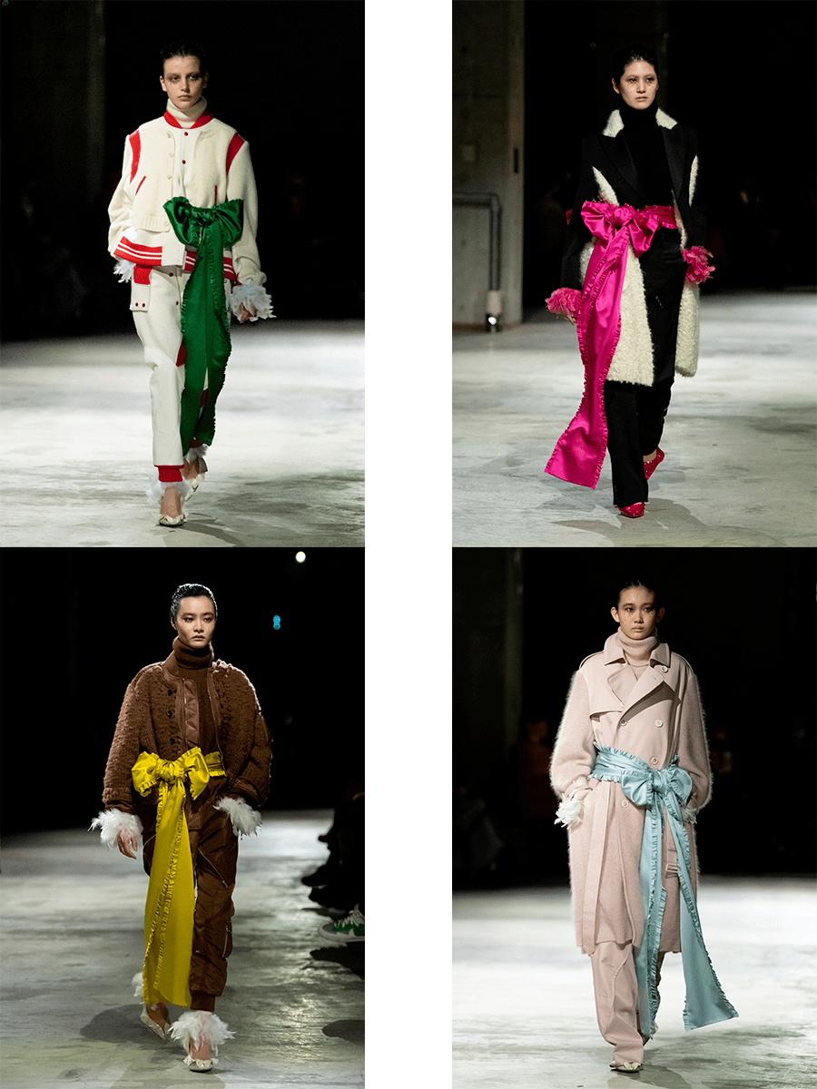 颜色 Undercover 2021秋冬，从不同的角度出发，以个人和情感化来阐释潮流