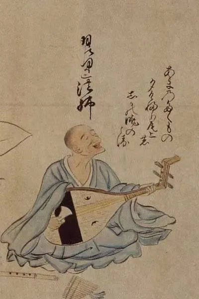 盲人|在《平家物语》之前，琵琶法师就已经是动漫作品里的“大杀器”了