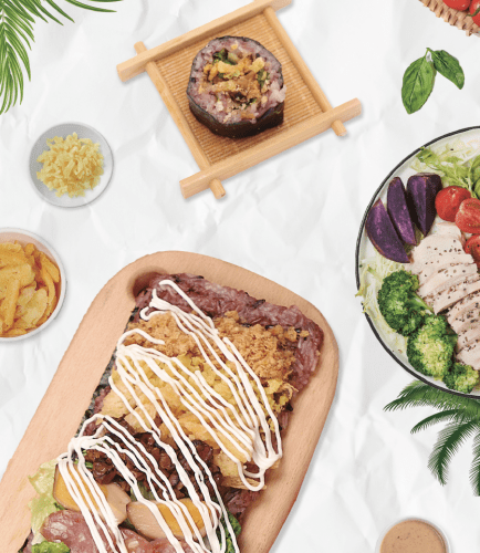 品牌|新餐饮时代,两只老饕引领“饭团+轻食”新风潮