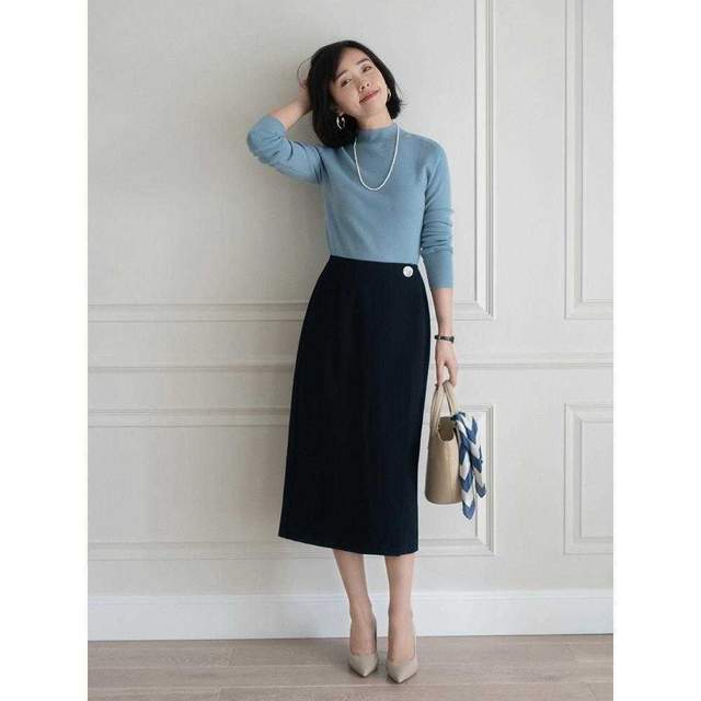 设计 秋季怎么少得了针织衫?搭配半身裙或阔腿裤,简约温柔还洋气