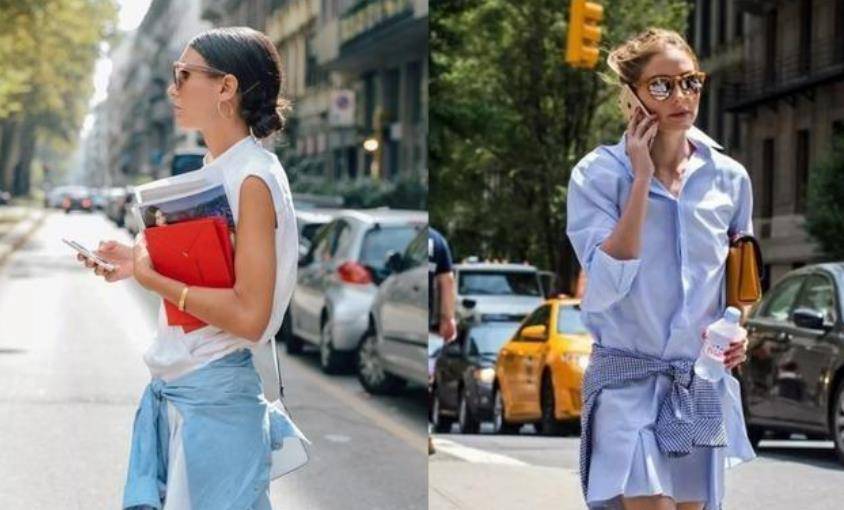 下半身 安以轩机场大秀身材，穿衬衫配超短裤又飒又性感，不像生俩娃的人