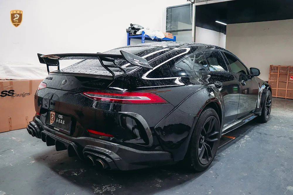 狂野十足的奔驰amggt50宽体套件rt900