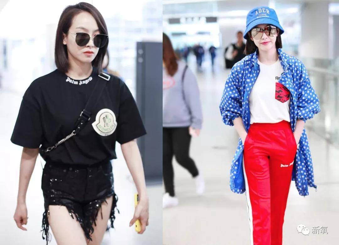 美人 被路人偶遇的张柏芝，这状态，会是传说中的怀四胎吗？