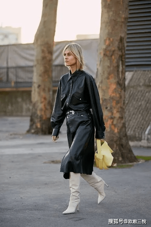 黑色 悦穿搭：全身黑色搭配，照样美又气质