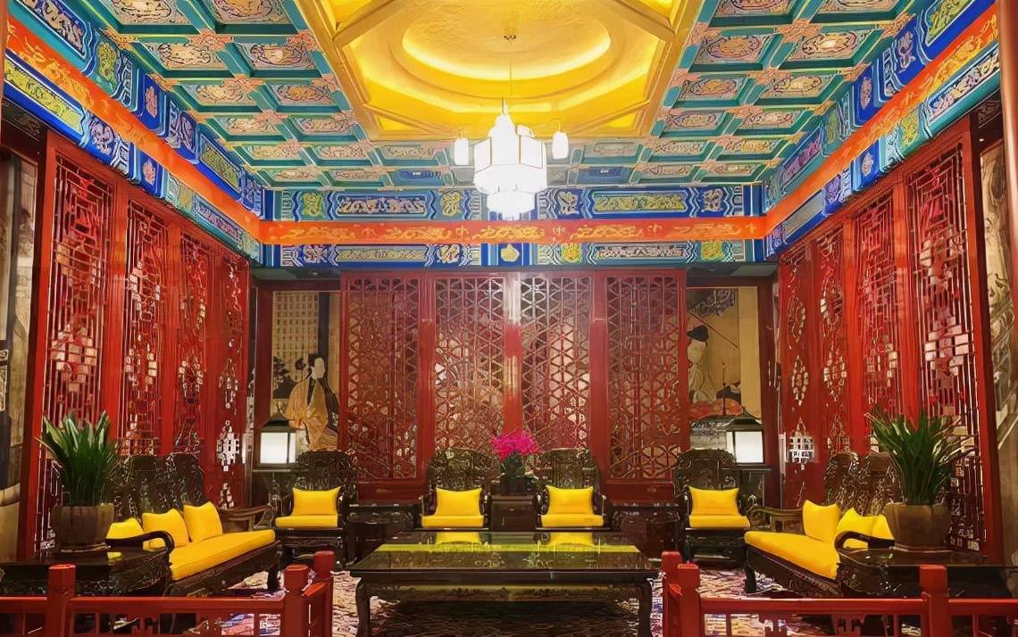 龙椅,御花园,景阳宫,御膳房等造景,也让你仿佛置身于皇宫中