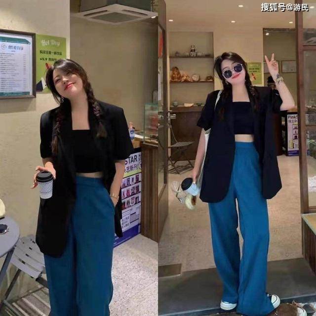 漂亮 微胖女人怎么打扮更漂亮？她体重足足135斤，照样凭穿搭美出圈