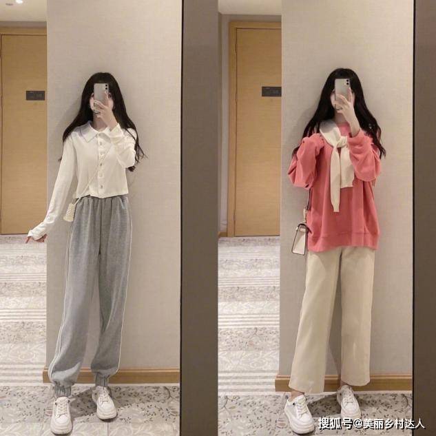 浅绿色 可以直接照搬的气质穿搭，简约舒适又优雅，太值得借鉴