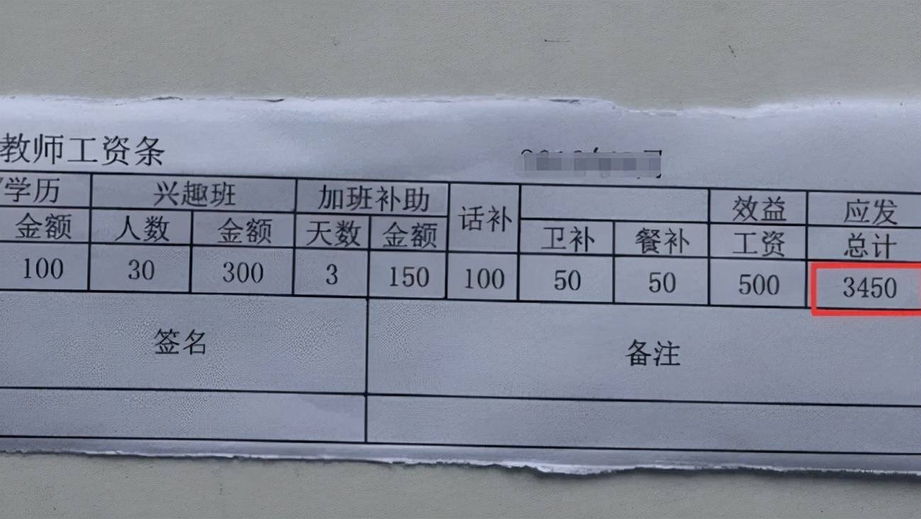 95後公務員曬出工資單月薪3000元引發網友討論鐵飯碗不香了