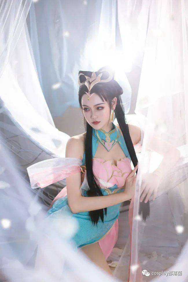 同人 cos:穿旗袍的玉环姐姐?,镜花水月,国色天香