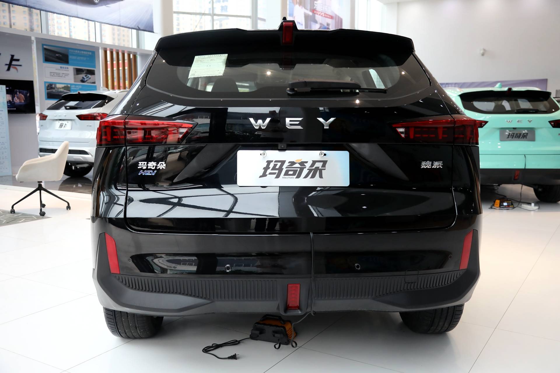 油耗真的香实拍wey玛奇朵hev内饰够简洁