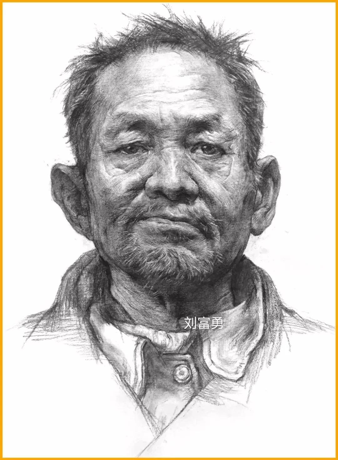 整体 头像素描的黑白灰处理要诀，学会了得高分就不难！